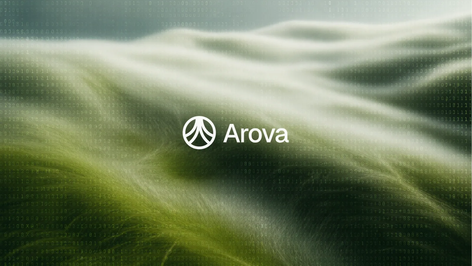 Arova brand identity concept for a plant care tech company