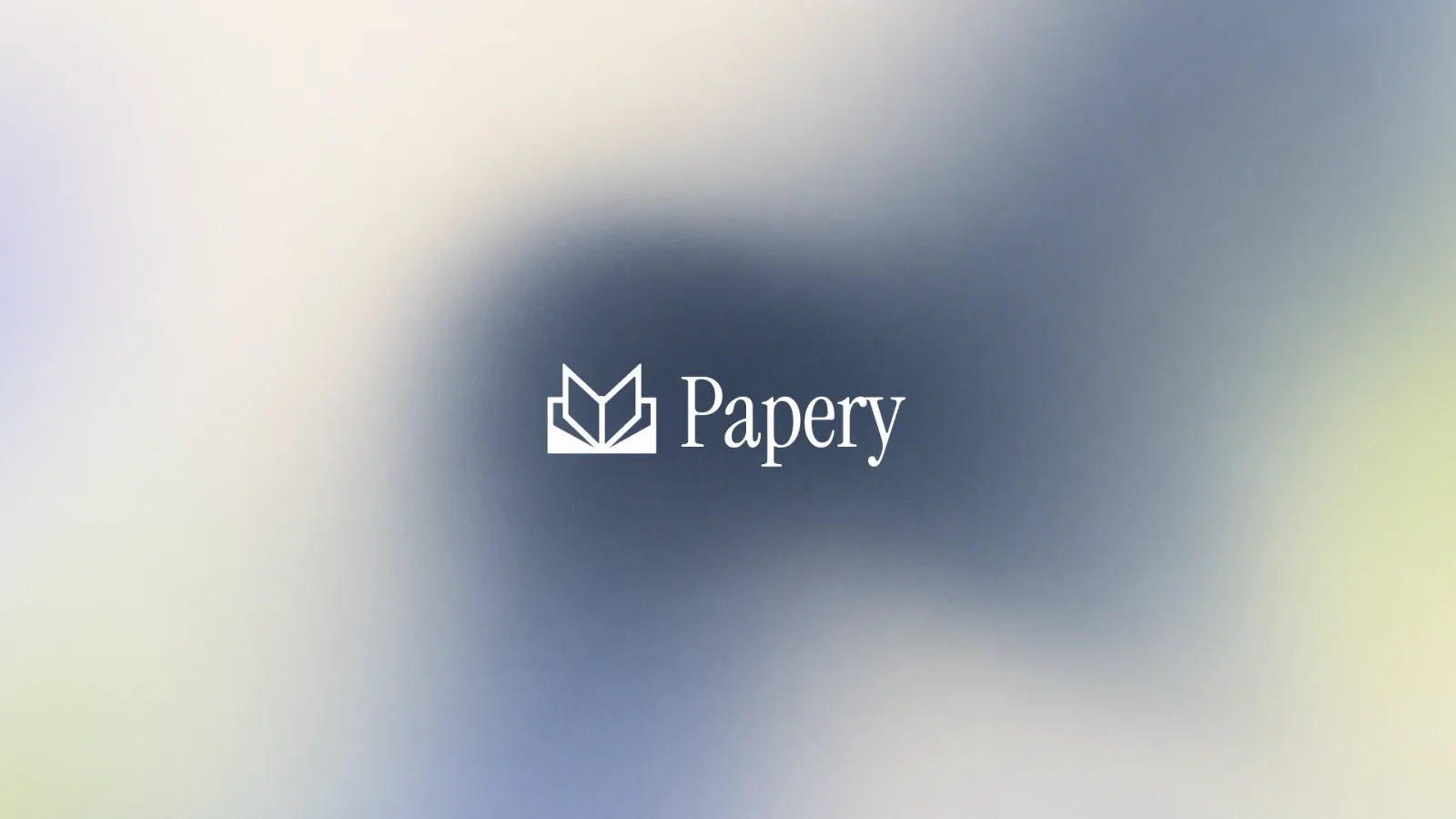 Papery AI workspace brand identity by Samer Oukour